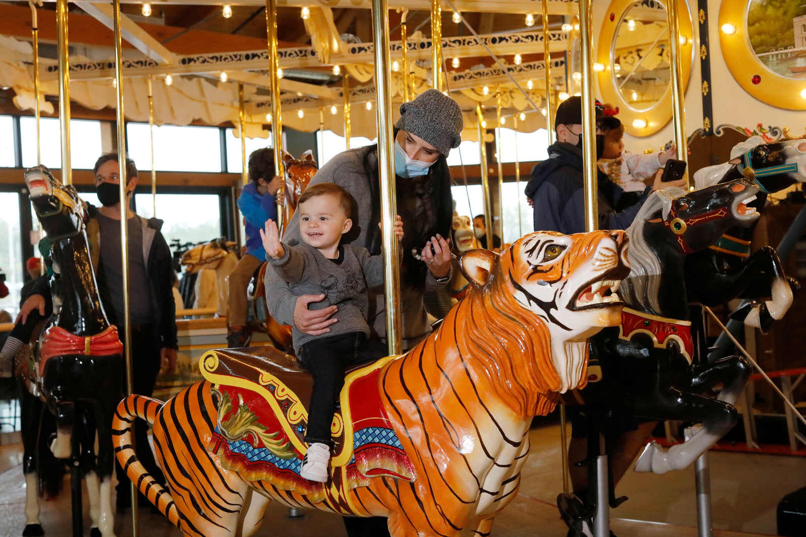 Look at me (copy) Buffalo Heritage Carousel at Canalside